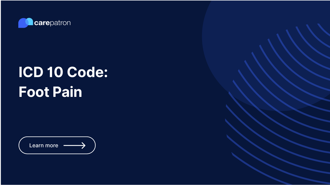 Foot Pain ICD10CM Codes 2023